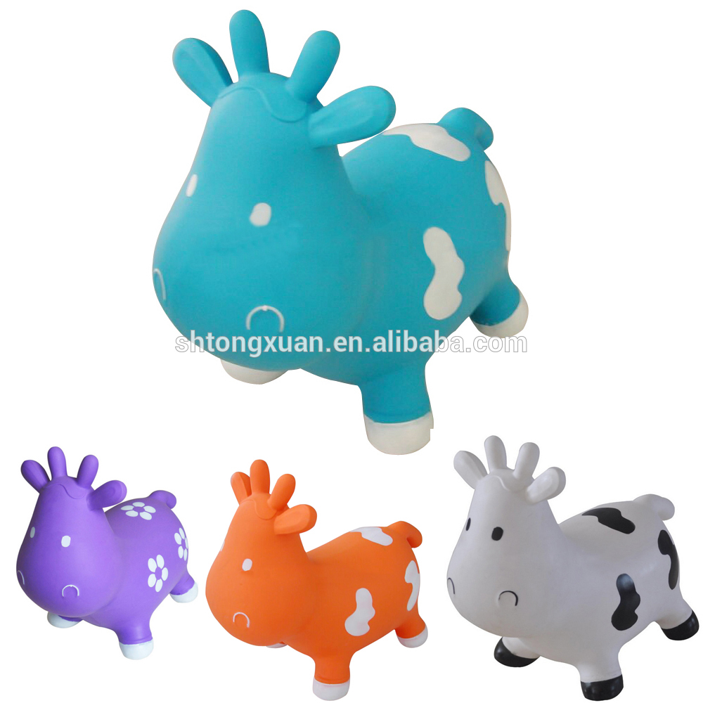 PVC  Jumping Animal Toys for Kids